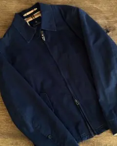 Brooks Brothers ネイビー コットン スイングトップ ダブルジップのサムネイル