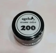 ageha 200 ホワイト マット 2.7g　ジェルネイル