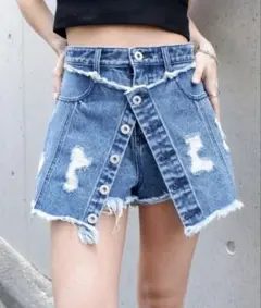 スパイラルガール　デニムショーパン