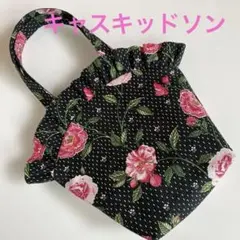 黒猫 薔薇 特大チューリップバック(グレー) - メルカリ
