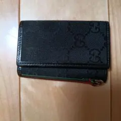 GUCCI】 GGパターン レザーキーケース - メルカリ