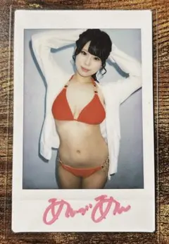 J*6様 安齋らら RION 直筆サイン入りチェキ S-1 ビキニ RION ( 安齋らら ) サイン入りチェキ（宇都宮しをん）3 - メルカリ