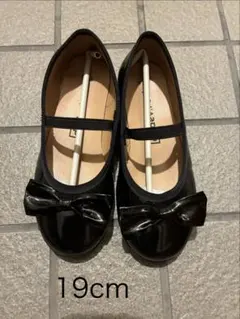 デビロックフォーマルシューズ 19cm ブラック