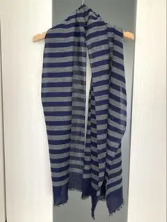 ユナイテッドアローズビューティーアンドユース　ネイビーグレーストライプストール