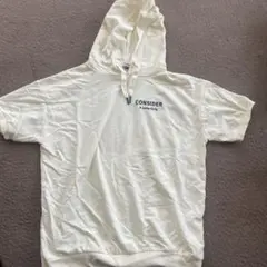 Pinklatte フード付きTシャツ XXS クリーム色