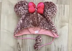 ファンキャップ ディズニー ミニー ヒョウ柄