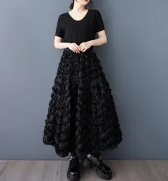 おしゃれ度高め 綺麗め ロングスカート 早い者勝ち 無地 きれいめコーデ