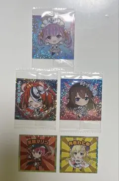 ホロライブ　イタジャガ　ホロライブマンシール　ウエハース　ビックリマン　シール