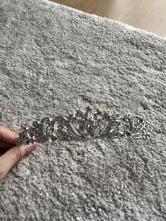 シルバー装飾ティアラ　ウェディング