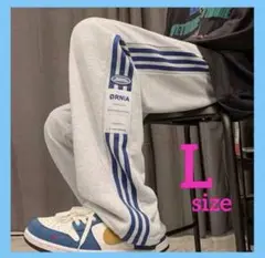 スウェットパンツ L トレーニング サイドライン ワンポイント