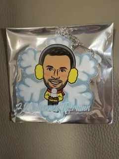 群馬クレインサンダーズJohannes Thiemann 雪の結晶型キーホルダー