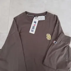 サンディエゴ・ パドレス 新品 MLB パドレス 長袖　ロンT ブラウン