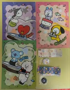 BT21 くら寿司　クリアファイルセット