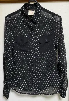 Tommy Girl 水玉 長袖シャツ XS