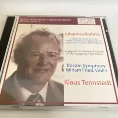 ブラームス交響曲第4番、他　テンシュテット＆ボストン交響楽団(1974年ライブ)