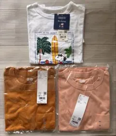 新品　ユニクロ　半袖　セット　130