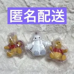 ディズニー はぐっとマスコットチャーム プーさん ベイマックス