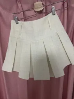 evelyn ツイードミニスカート