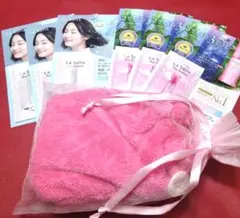 ラサーナ　ヘアエッセンス サンプルセット　2種類と、おまけ付きヘアタオル