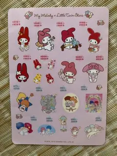 おまけ付き／サンリオ マイメロディ×キキララ シール 希少　マクド