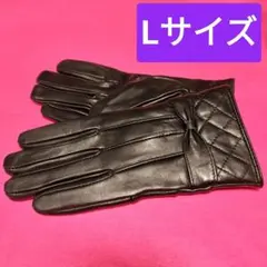訳あり現品限り【本日限定値下げ】4978→1750高級ラム革レディース手袋黒L