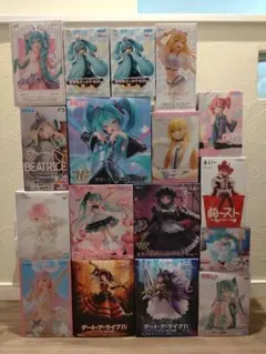 新品未開封 フィギュア24種 転スラ・ヒロアカ・初音ミク・BLEACH・着せ