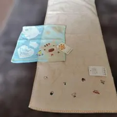 UCHINOタオル２枚組 やわらか無撚糸 新品