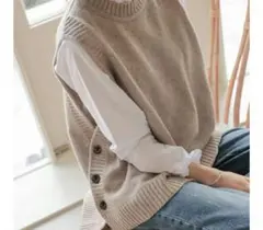 ニットベスト ベスト