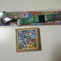 JRポケモンスタンプラリー2026 ネックストラップ キーホルダー