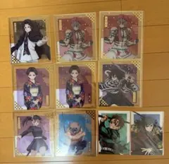 アニプレックスくじ 鬼滅の刃 クリア色紙 ブロマイド まとめ売り