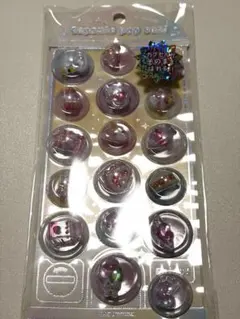 【正規品】 カプセルポップシール 白 ピンク カミオジャパン ボンボンドロップ
