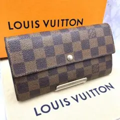 ◆美品◆LOUIS VUITTON ポルトフォイユ サラ ダミエ 長財布