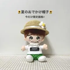 なにわ男子　ちびぬい　はぴぬい　ぬい服(麦わら帽子)