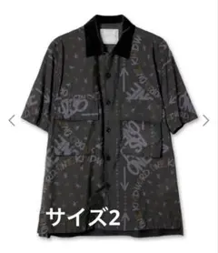 sacai 23SS ERIC HAZE コラボ プリントシャツ Mのサムネイル