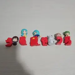 うる星やつら あつめてロゴフィギュア カプセルトイ フルコンプセット