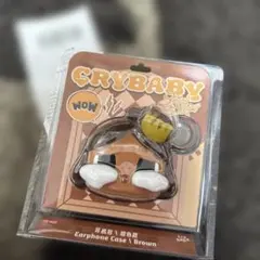 CRYBABY SHINY SHINYシリーズイヤホンケース　ブラウンbrown