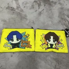 TinyTAN Butter ちびぐるみポーチ2個セット