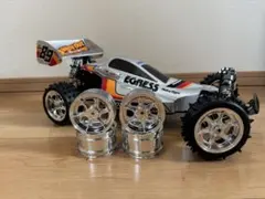 【新品！】タミヤ イグレス 4WD クロームシルバー ホイール 4本セット！のサムネイル