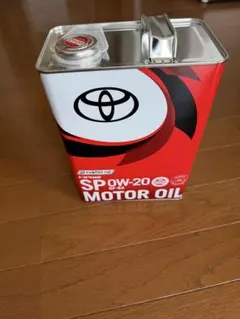 トヨタ純正モーターオイルSP 0W-20 4L - メルカリ