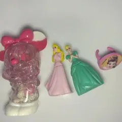 ミニーマウスとディズニープリンセス フィギュアセット