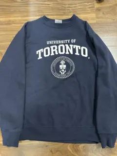 匿名配送　カレッジスウェット トロント大学　サイズS