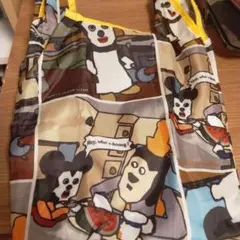 ルートート エコバッグ文原聡コラボ キュービックミッキー