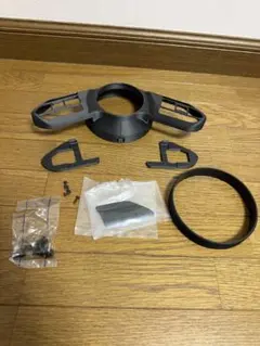 No.103 M8ブレイクアウトヘッドライトカウルブラックCW-HF023-BK
