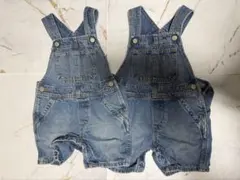 95cm 双子 GAP デニム オーバーオール