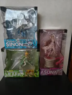 GENCO　SAO ステイシア、テラリア、ソルス フィギュア３体セット