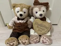 ディズニー　ダッフィー　シェリーメイ　スイート　バレンタイン　ぬいぐるみとお洋服