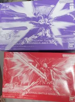 HG デスティニー最終決戦 ストフリ弐式 RGストライク ディアクティブ