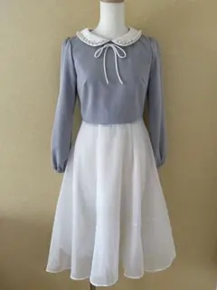 ☆美品☆チェスティパール付きワンピース☆のサムネイル
