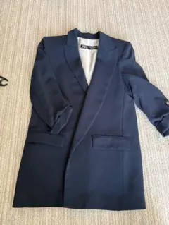ZARA ネイビー テーラードジャケット XS