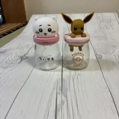 ちいかわ イーブイ ガラス瓶 2個セット
